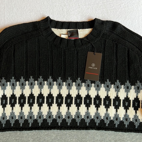 Bogner Fire + Ice Malte Mens Black & Grey Pullover Sweater XL NEW - Picture 6 of 11